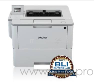 Принтер Brother HL-L6300DW (Принтер лазерный A4, 46стр/мин, дуплекс, 256Мб, USB, LAN, WiFi, NFC (замена HL-6180DW)