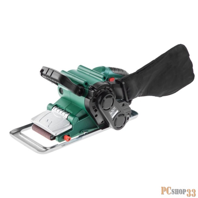 Шлифовальная машина Hammer Flex LSM800B Ленточная шлифовальная машина 158564 {800Вт 120-290м/мин лента 75x457 мм, рамка, струбцины 2шт}