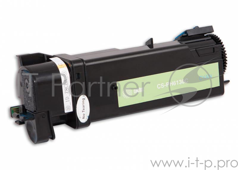 Расходные материалы Cactus 106R01282 Тонер Картридж Cactus CS-PH6130C (106R01282) голубой для Xerox 6130/6130n (1900стр.)