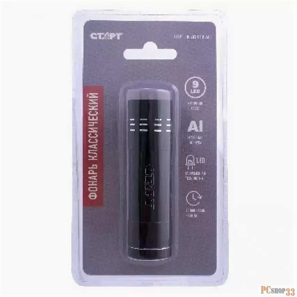 Фонари СТАРТ (4680024813747) LHE 203-C1 Black