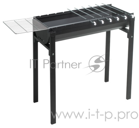 Мангал СОЮЗГРИЛЬ 770x300см с решеткой-гриль и 6 шампурами