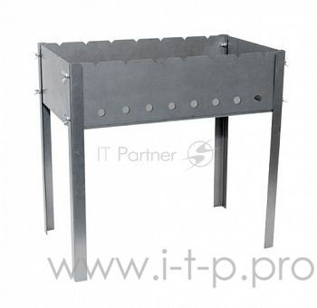 Мангал СОЮЗГРИЛЬ 500x300, сталь 1, 2 мм на барашках в сумке