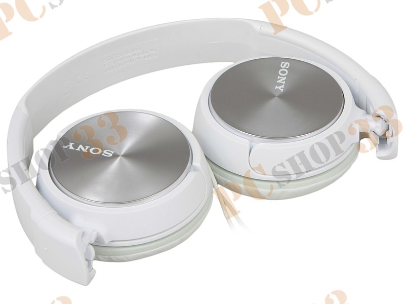 Гарнитура Sony MDR-ZX310APWC(CE7), для смартфонов, бело-серебр.