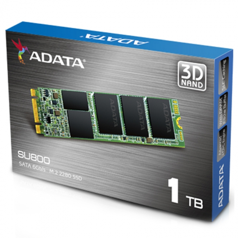 Накопитель SSD AData M.2 2280 256GB ADATA Ultimate SU800 Client SSD ASU800NS38-256GT-C SATA 6Gb/s, 560/520, IOPS 85/80K, MTBF 2M, 3D V-NAND TLC, 256MB, 200TBW, Retail