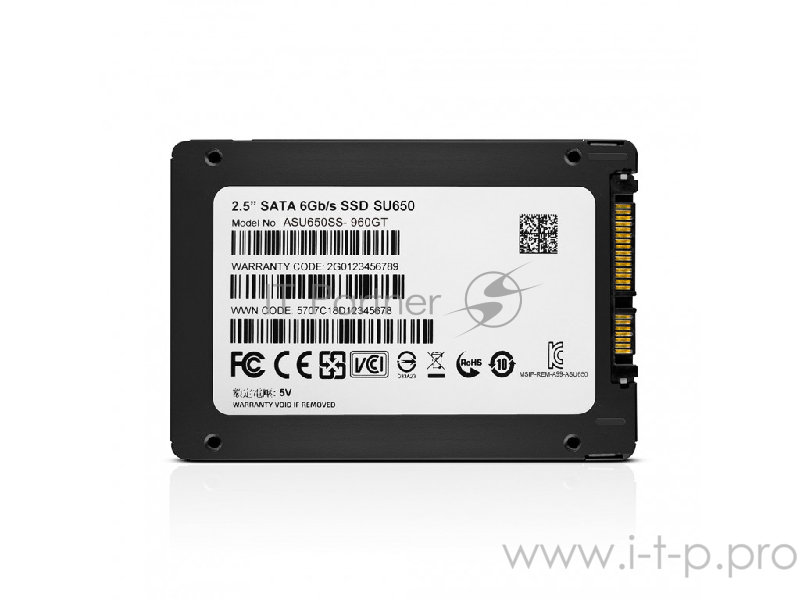 Накопитель SSD A-Data SATA III 960Gb ASU650SS-960GT-R Ultimate SU650 2.5