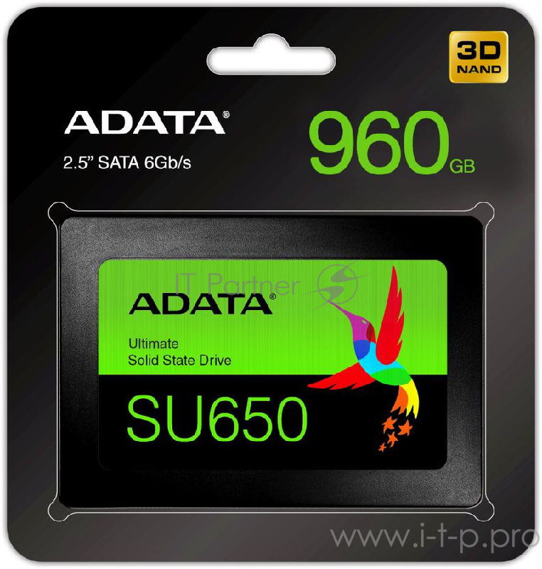 Накопитель SSD A-Data SATA III 960Gb ASU650SS-960GT-R Ultimate SU650 2.5
