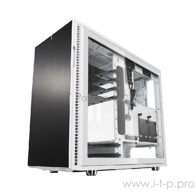 Боковая панель Fractal Design DEFINE R6 / white frame, light tempered glass / FD-ACC-WND-DEF-R6-WT-TGC