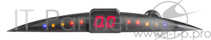 Парковочный Радар Silverstone F1 Interpower IP-422 4 датчика серебристый