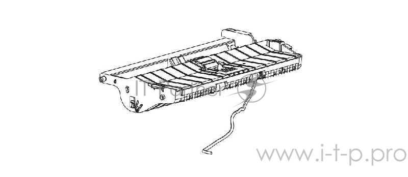 Автоподатчик (ADF), центральная часть HP LJ M1212/M1214/M1217 (CE841-60114)