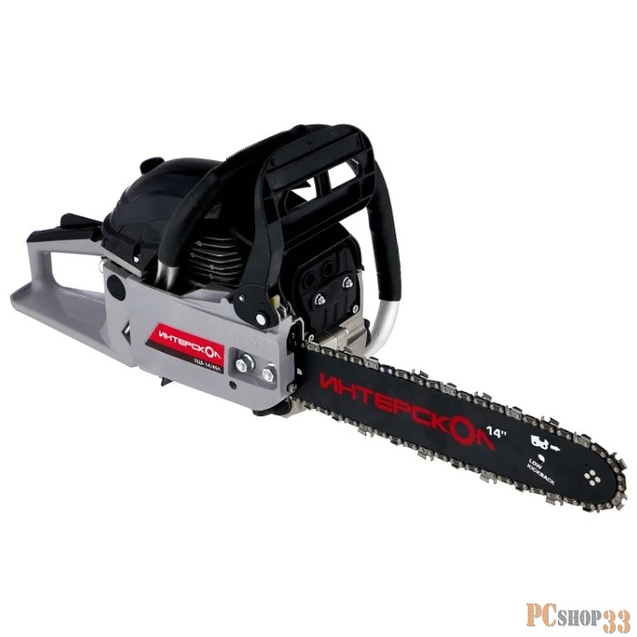 Бензопила ИНТЕРСКОЛ ПЦБ-14/45Л пила цепная бензиномоторная 442.01.0.00