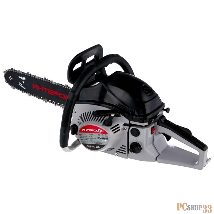 Бензопила ИНТЕРСКОЛ ПЦБ-14/45Л пила цепная бензиномоторная 442.01.0.00