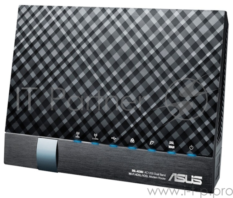 Модем ASUS DSL-AC56U Маршрутизатор ADSL Двухдиапазонный маршрутизатор Wi-Fi VDSL2/ADSL AC1200 2xUSB