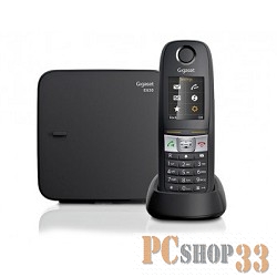 Телефон Gigaset E630 Black Телефон беспроводной (черный)
