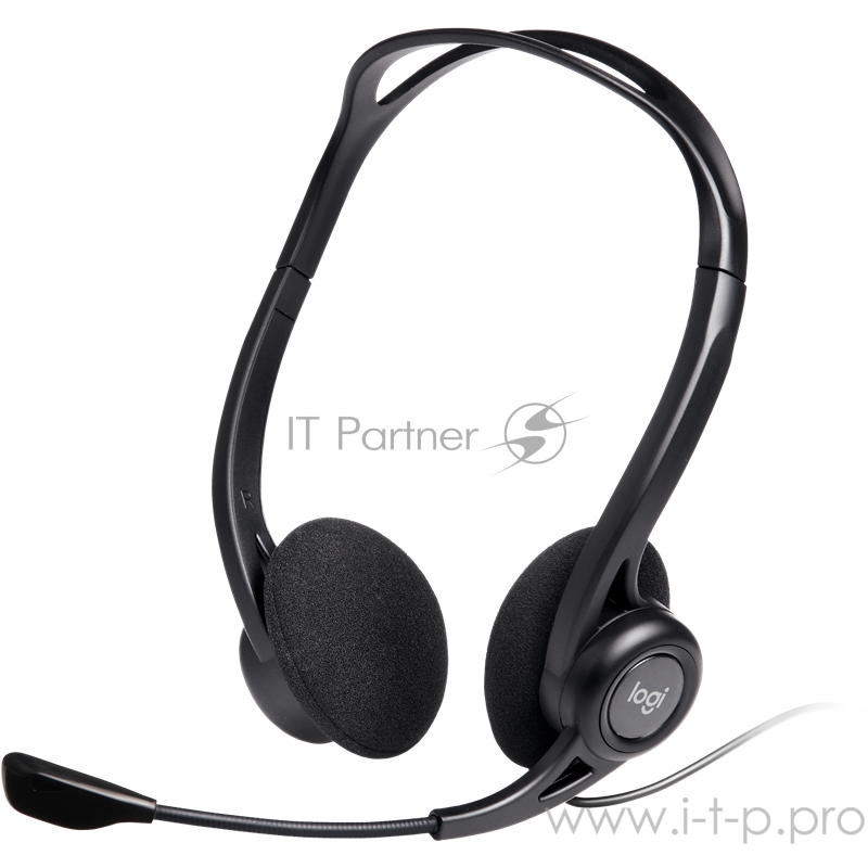 Гарнитура Logitech PC Headset 960 USB, с регулятором громкости (USB)
