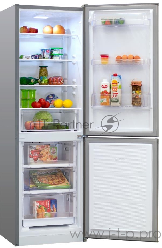 ХОЛОДИЛЬНИК-МОРОЗИЛЬНИК NRB 152 932 НЕРЖ. СТАЛЬ