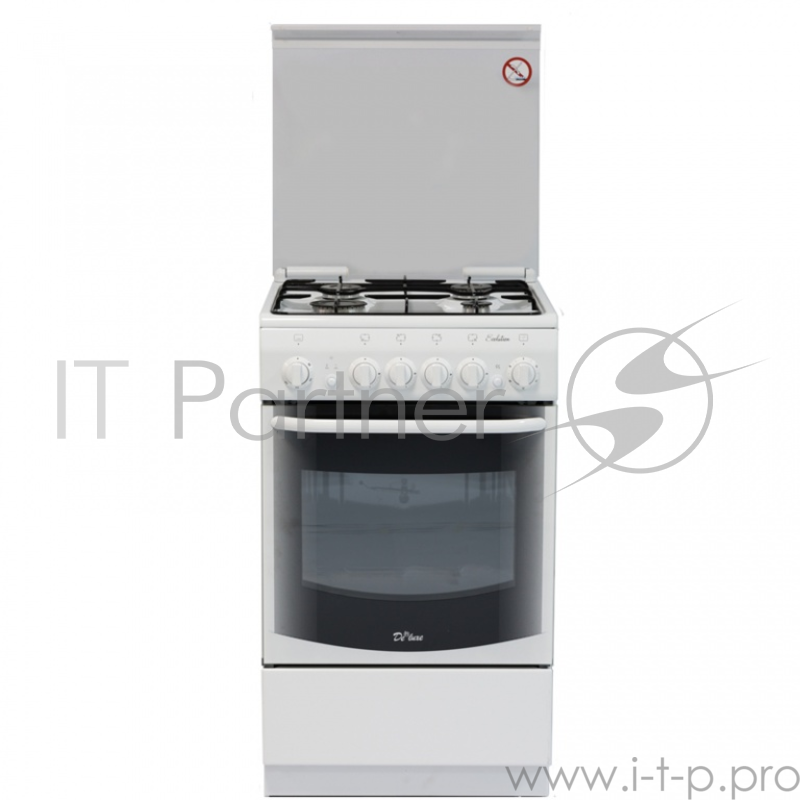 Плита Газовая De Luxe 5040.33г белый