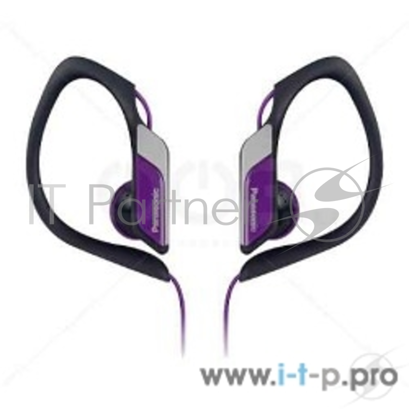 Наушники Panasonic RP-HS34E-V, Спортивные наушники пурпурный