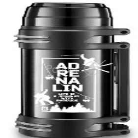 Термос BAROUGE ADRENALIN нержавеющая сталь с ручкой КРАСНЫЙ BT-417F 1000мл