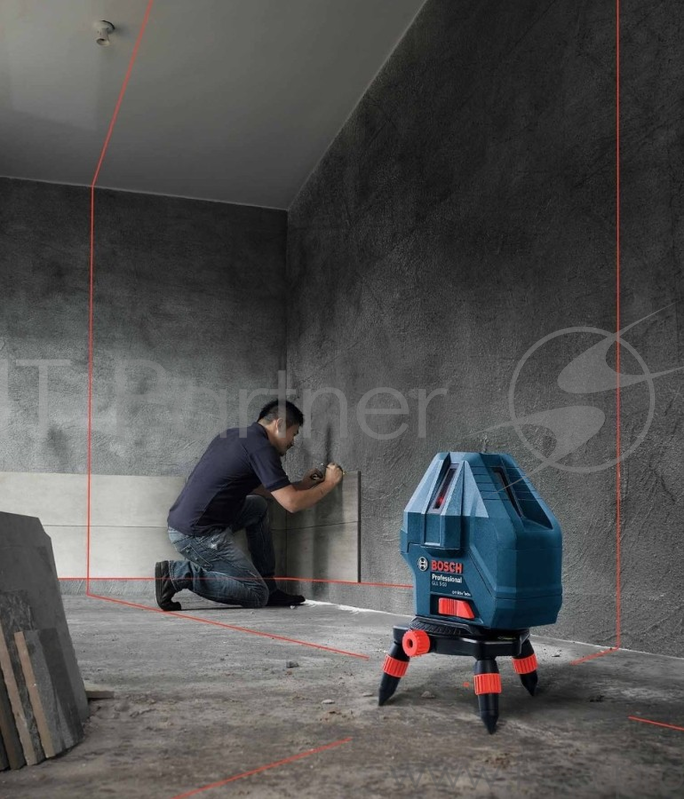 Лазерные дальномеры, уровни, детекторы Bosch GLL 3-15X 0601063M00 Лазерный нивелир { 650 нм, до 15 м }