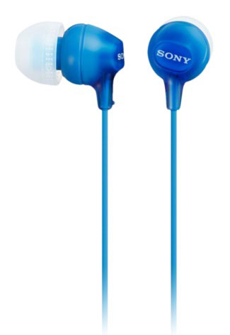 наушники SONY MDR-EX15APLI.CE7, синий {Наушники с гарнитурой}