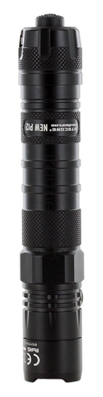 Фонарь ручной Nitecore P12 черный лам.:светодиод. 18650x1 (18982)