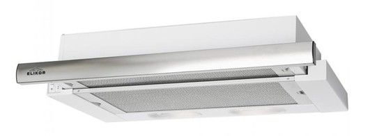Вытяжка Эликор Интегра 60П-400-В2Л белый/нержавеющая сталь
