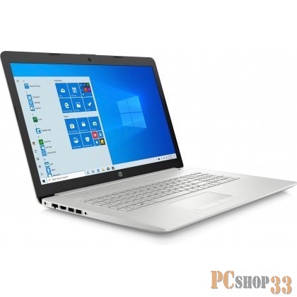 Ноутбук 17.3 IPS FHD HP 17-by3049ur silver (Core i5 1035G1/8Gb/1Tb/256Gb SSD/noDVD/MX330 2Gb/W10) (22T77EA)
