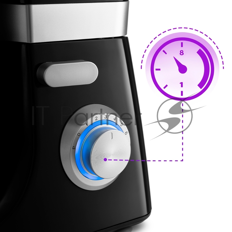 Миксер планетарный Kitfort КТ-1398-3 черный