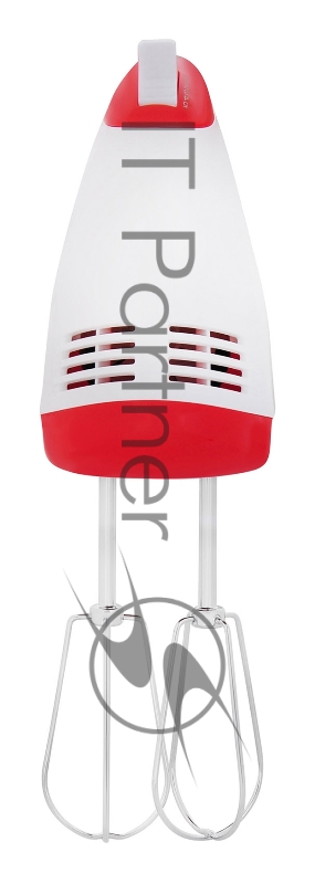 Миксер ручной Starwind SHM-251 250Вт белый/коралловый