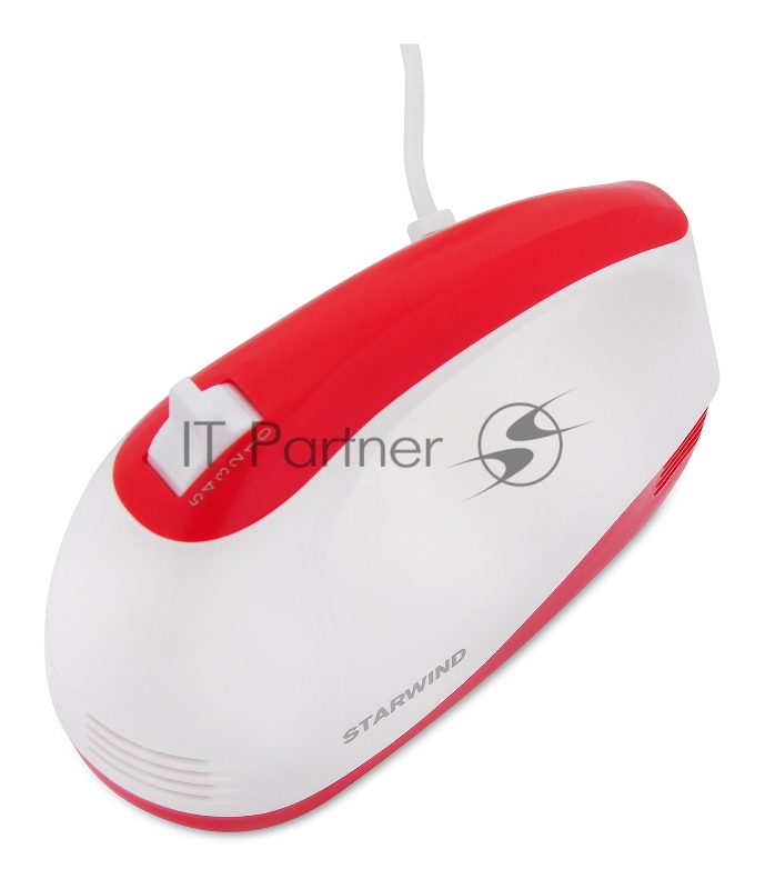 Миксер ручной Starwind SHM-251 250Вт белый/коралловый