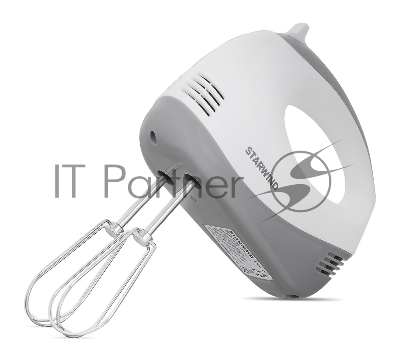 Миксер ручной Starwind SHM-211 250Вт белый/серый