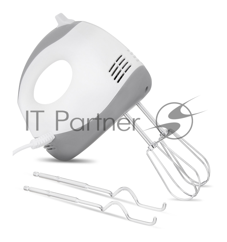 Миксер ручной Starwind SHM-211 250Вт белый/серый