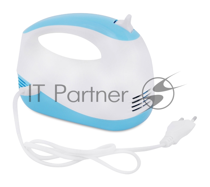Миксер ручной Starwind SHM-261 250Вт белый/голубой