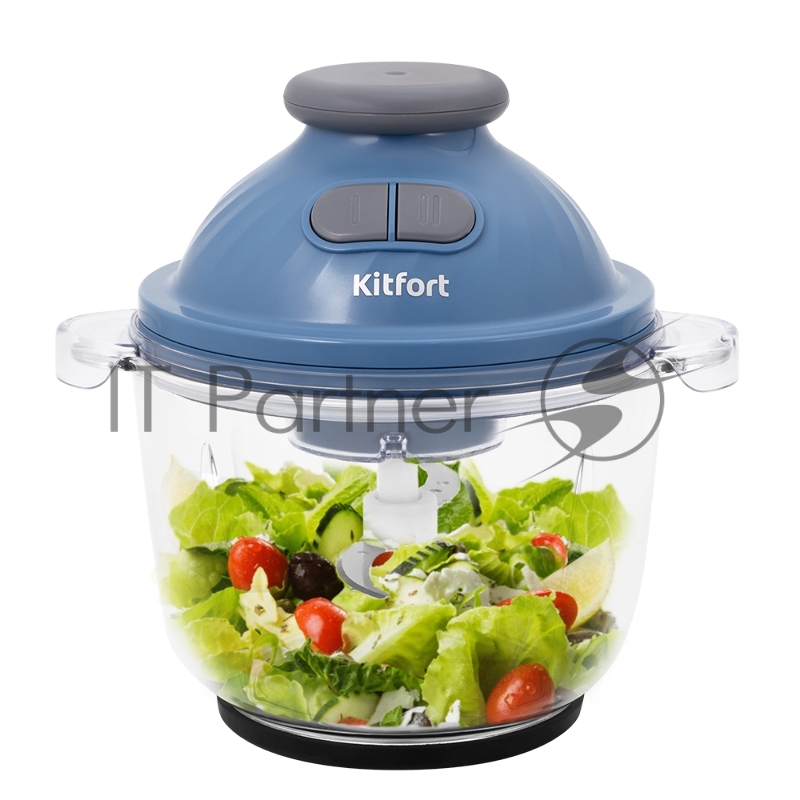 Измельчитель электрический Kitfort КТ-3013 2л. 400Вт сиреневый