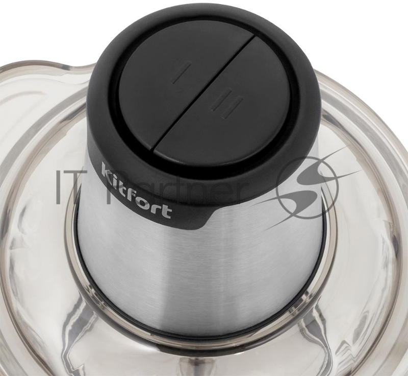 Измельчитель электрический Kitfort КТ-3012 2.5л. 400Вт серебристый