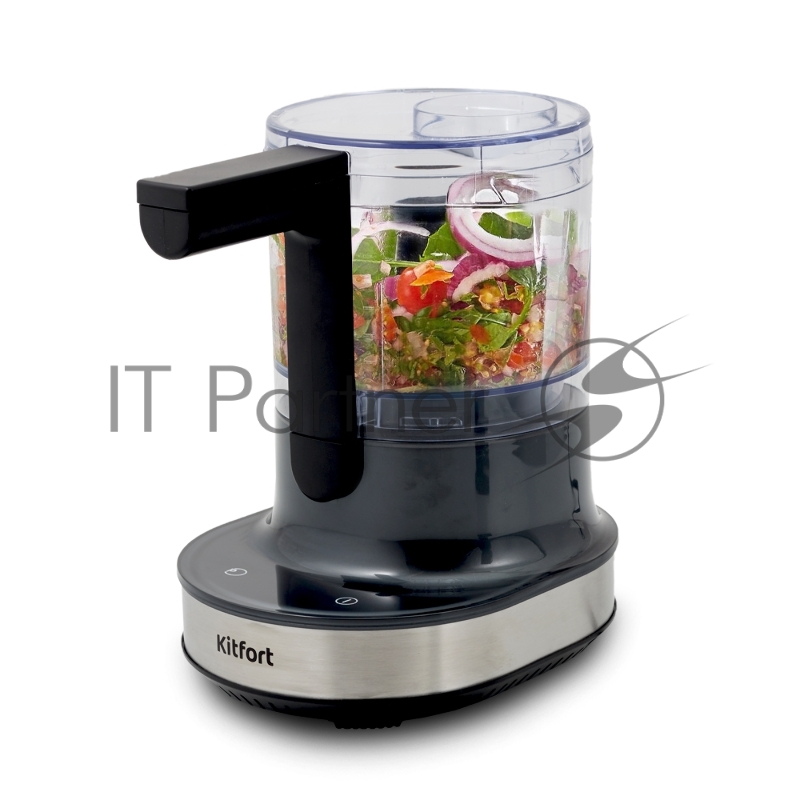 Измельчитель электрический Kitfort КТ-3001 0.6л. 300Вт черный