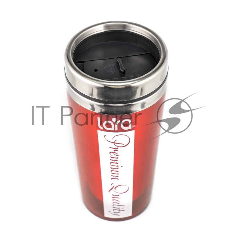 Термокружка LARA LR04-32, 500мл, высота 18см, диаметр 8см, стальная внутренняя поверхность