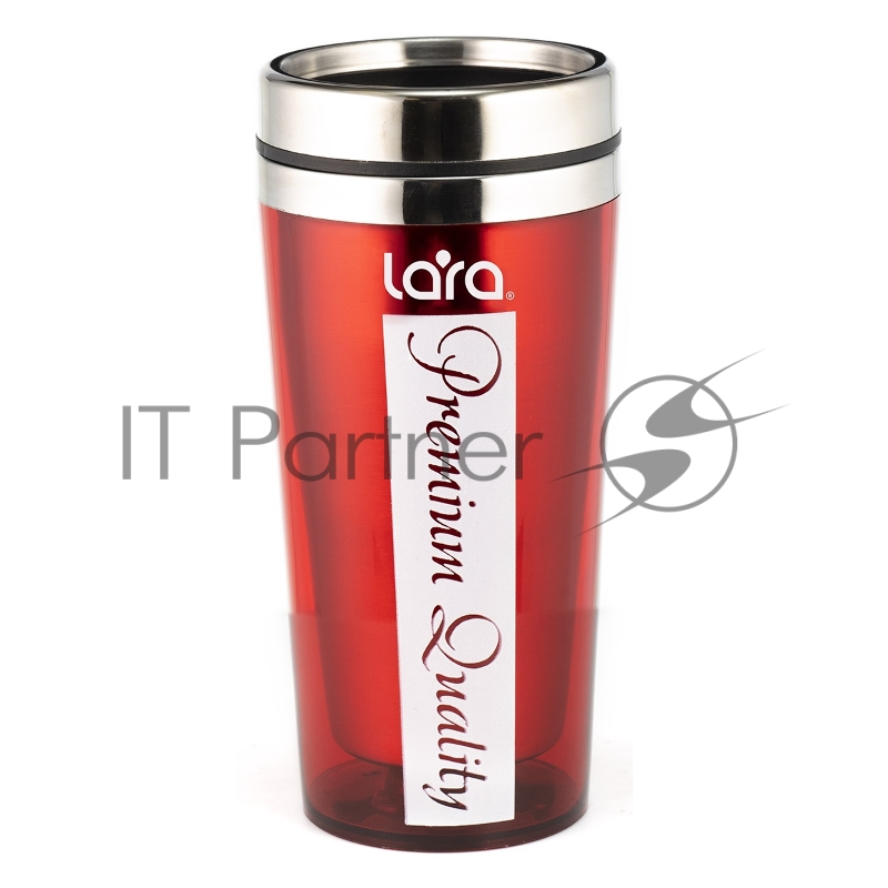 Термокружка LARA LR04-32, 500мл, высота 18см, диаметр 8см, стальная внутренняя поверхность