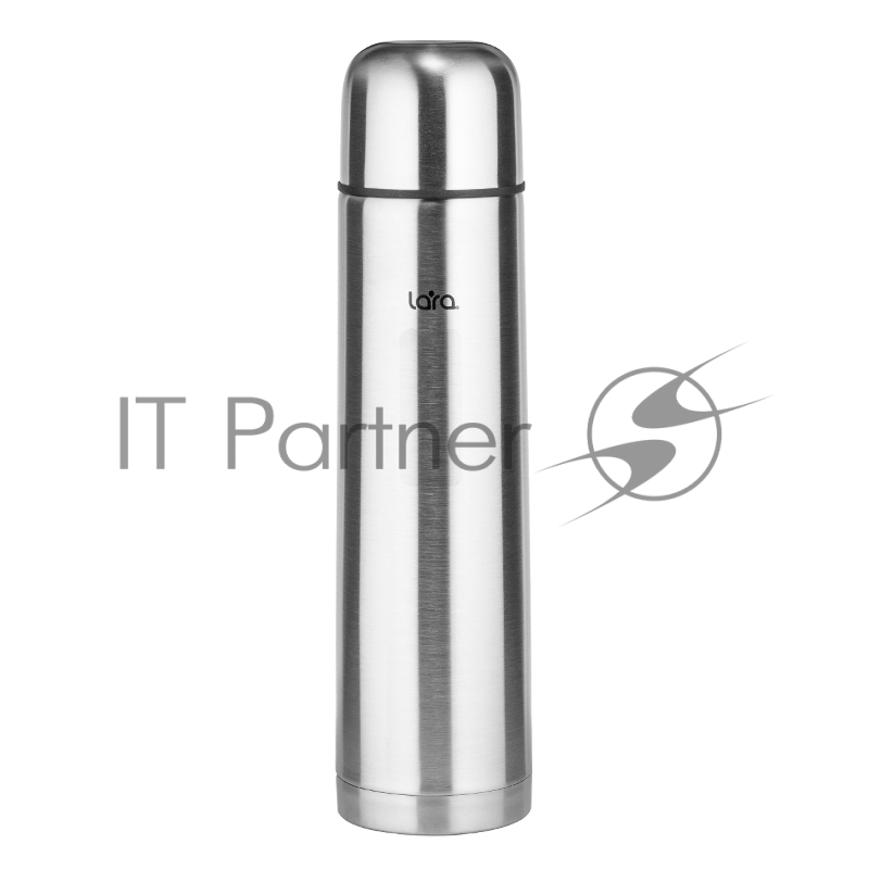 LR04-10 термос LARA (сталь) - 750 мл, КЛАПАН, двойные стенки, крышка-чашка