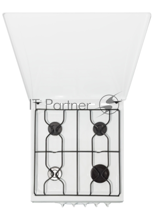 Газовая плита ЛАДА Nova RG 24044 W Плита бытовая газовая 4-горелочная газконтроль духового шкафа, металлическая крышка, хоз. отсек, улучшенная конструкция стола и крышки, еврогорелки, цвет Белый