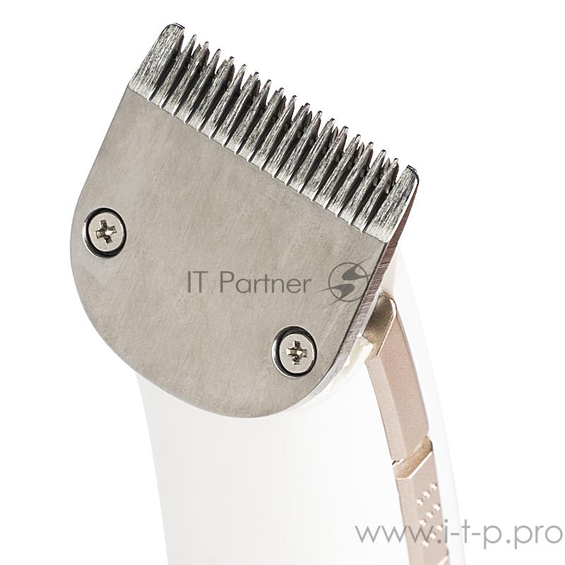 Набор для стрижки Galaxy GL 4160 БЕЛЫЙ аккумуляторный, время непрерывной работы до 1 ч, лезвия из нержавеющей стали, ширина лезвия 35 мм 4 насадки-расчески (1, 3, 6, 9 мм), индикатор зарядки, USB зарядка, подставка