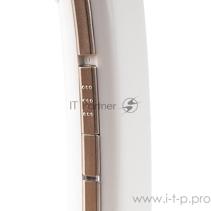 Набор для стрижки Galaxy GL 4160 БЕЛЫЙ аккумуляторный, время непрерывной работы до 1 ч, лезвия из нержавеющей стали, ширина лезвия 35 мм 4 насадки-расчески (1, 3, 6, 9 мм), индикатор зарядки, USB зарядка, подставка