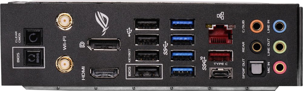 Материнская плата ASUS ROG MAXIMUS X CODE (Socket 1151v2, iZ370, 2*DDR4, 3xPCI-E x16, 3xPCI-E x1, SATA3, Vlan, HDMI, DP, ATX, Retail)