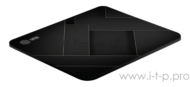 Коврик для мыши Cactus CS-MP-P02XS Микро черный 220x180x2мм