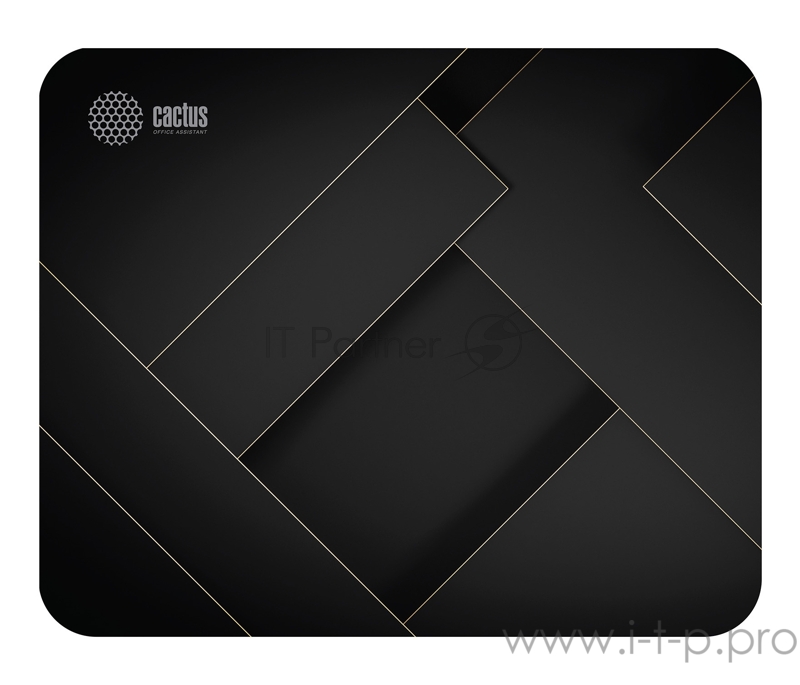 Коврик для мыши Cactus CS-MP-P02XS Микро черный 220x180x2мм