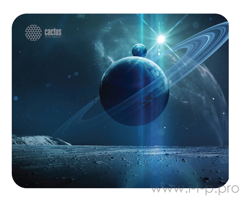 Коврик для мыши Cactus CS-MP-P03M Средний черный 300x250x2мм