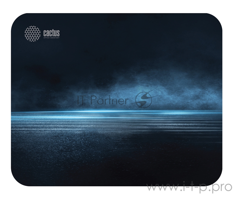 Коврик для мыши Cactus CS-MP-P03XS Микро черный 220x180x2мм