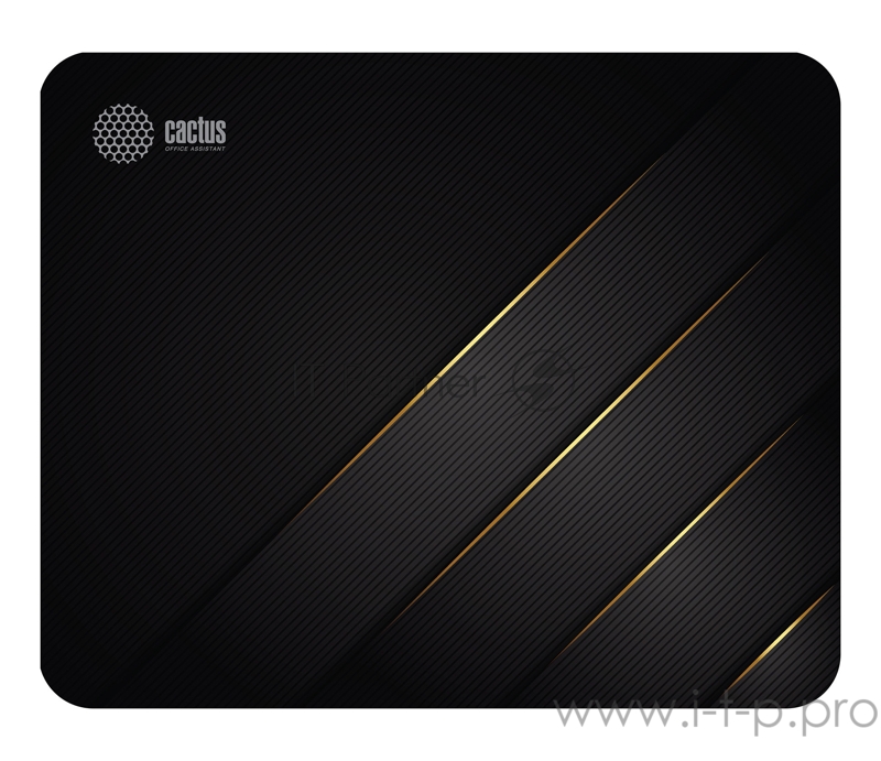 Коврик для мыши Cactus CS-MP-P04M Средний черный 300x250x2мм