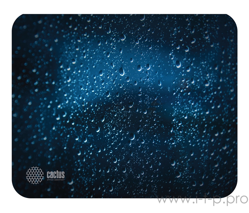 Коврик для мыши Cactus CS-MP-P05XS Микро черный 220x180x2мм