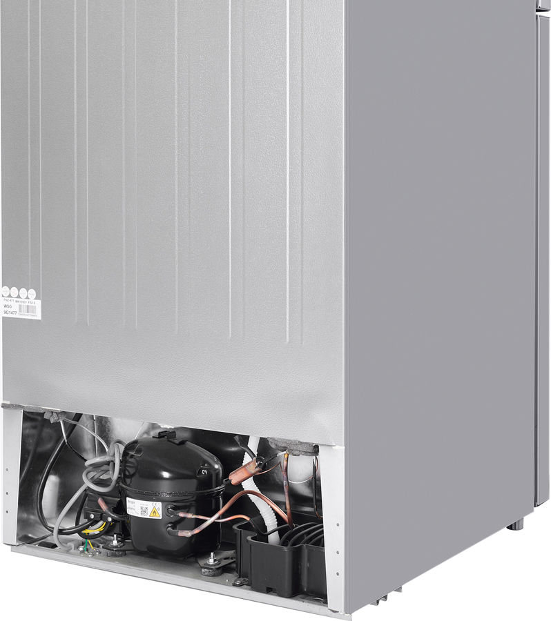 Холодильник Weissgauff WRK 2000 XNF нержавеющая сталь (двухкамерный)